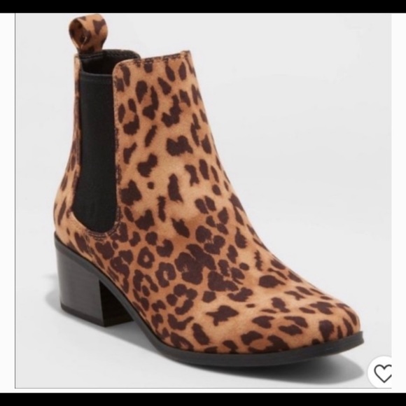 Leopard print ankle boots - Picture 2 of 2